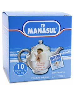 Manasul Té, 10 Bolsas, 10 Sobres