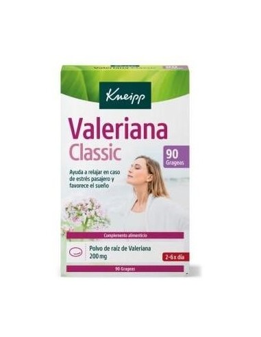Valeriana Kneipp Classic 90Grageas