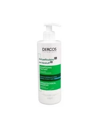 Dercos Champu Anticaspa Cabello Graso 400Ml.