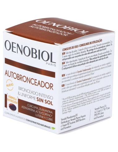 Oenobiol Autobronceador 30Cap.
