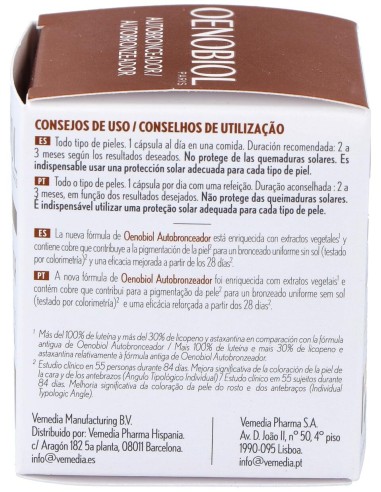 Oenobiol Autobronceador 30Cap.
