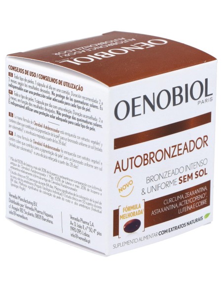 Oenobiol Autobronceador 30Cap.