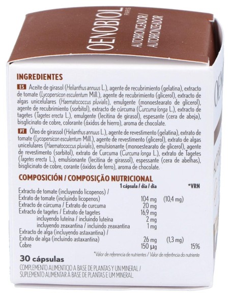 Oenobiol Autobronceador 30Cap.