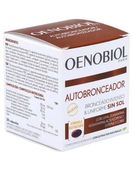 Oenobiol Autobronceador 30Cap.