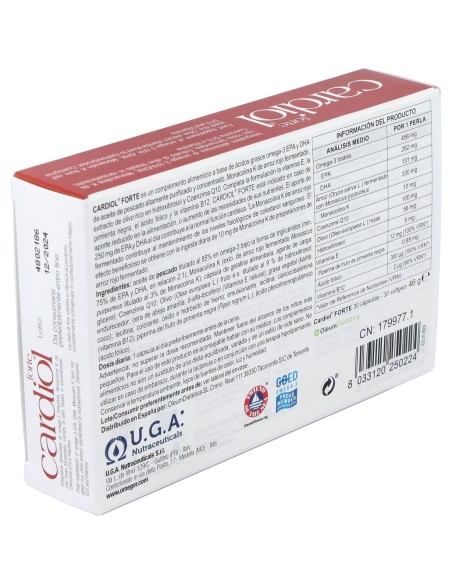 Cardiol Forte 30Perlas