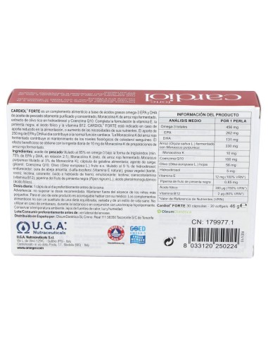Cardiol Forte 30Perlas