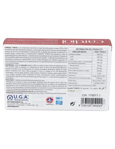 Cardiol Forte 30Perlas