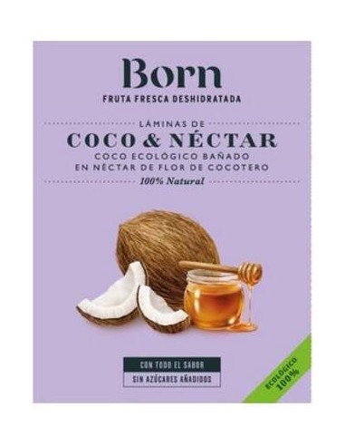 Born Coco Y Nectar Laminas Deshidratados Eco 40G