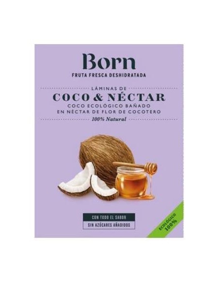 Born Coco Y Nectar Laminas Deshidratados Eco 40G