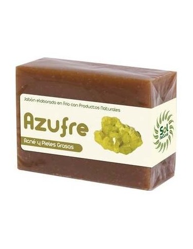 Sol Natural Jabón Natural De Azufre 100G