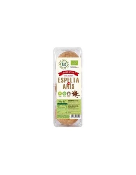 Solnatural Rosquitos Espelta Anis Bio 150G
