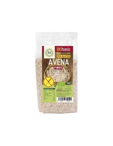 Solnatural Copos Avena Sin Gluten Finos Integral Bio 500G