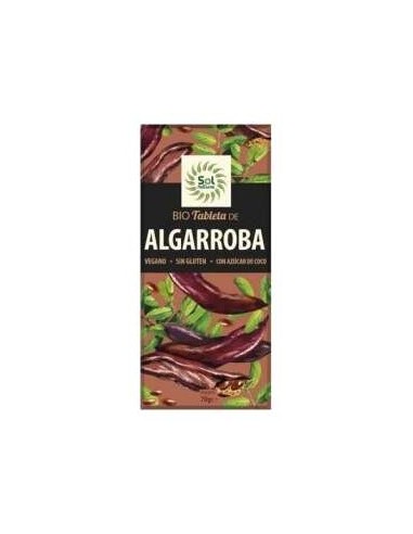 Solnatural Choco Algarroba Bio Sin Gluten Vegano 70G