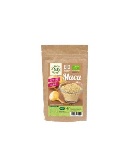 Solnatural Maca Polvo Bio Vegano Amarilla 200G
