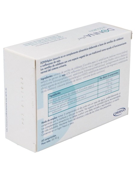 Donnaplus+ Lessurin, 60 Comprimidos