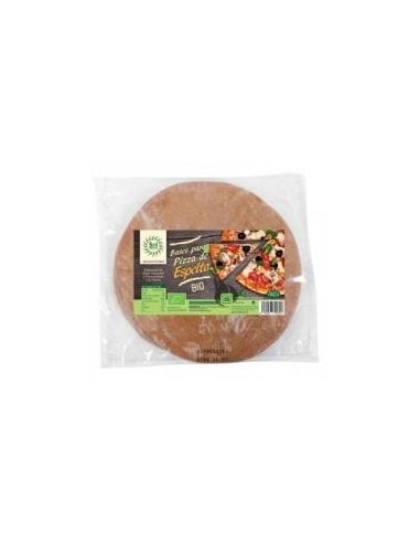 Base Pizza Espelta Integral Masa Gruesa 2Ud Bio