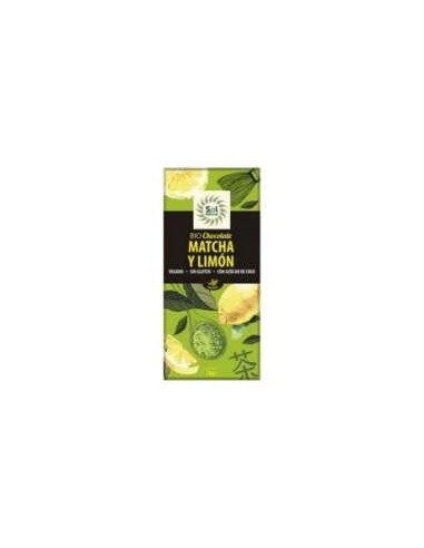 Chocolate De Te Matcha Y Limon Tableta 70Gr. Bio