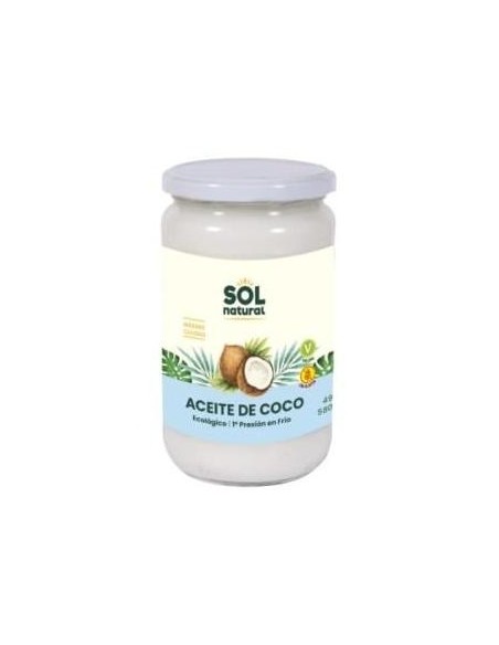 Solnatural Aceite Coco Virg Extr Bio 580Ml