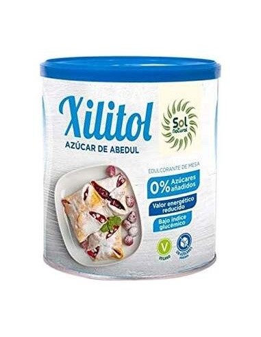 Solnatural Azúcar Abedul Xilitol Sin Lactosa 500Gr