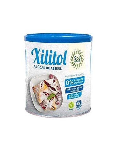 Solnatural Azúcar Abedul Xilitol Sin Lactosa 500Gr