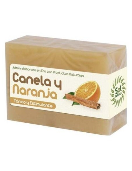 Jabon En Pastilla De Canela Y Naranja 100Gr.