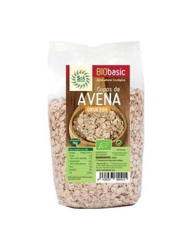 Copos De Avena Familiar Gruesos Integrales 1Kg Bio
