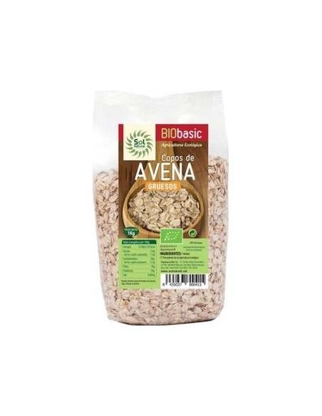 Copos De Avena Familiar Gruesos Integrales 1Kg Bio