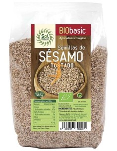 Sol Natural Semillas De Sésamo Tostado Bio 500G 2