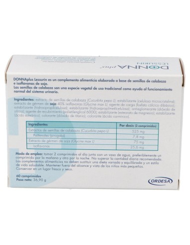 Donnaplus+ Lessurin, 60 Comprimidos