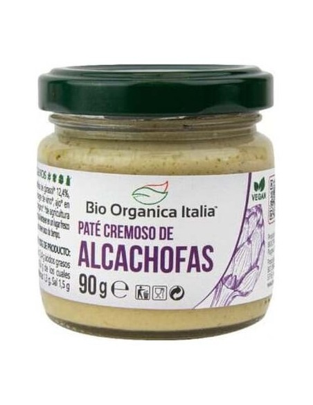 Bio Organica Italia Pate Alcachofas 100G