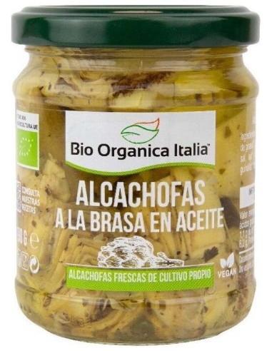 Bio Organica Italia Alcachofas Brasa En Aceite 190G