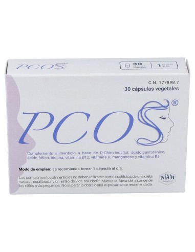 Niam Pcos, 30 Cápsulas