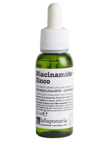 Saponaria Niacinamida + Zinc 30Ml