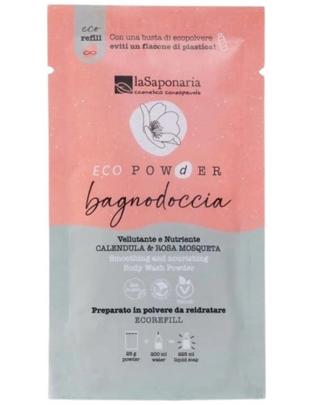 La Saponaria Gel De Ducha Calendula-Rosa Mosqueta Polvo 25G