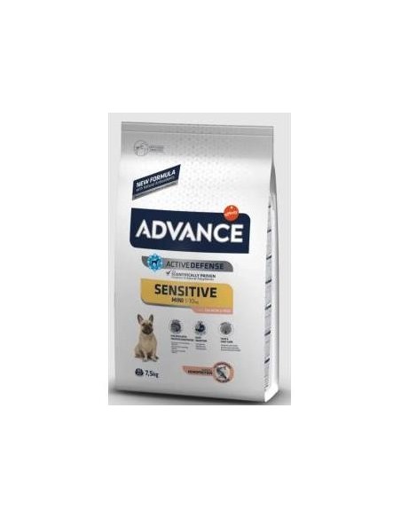 Advance Mini Sensitive Salmon 7,5Kg.