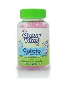 Chewy Vites Kids Calcio+Vit. D 60Ud.