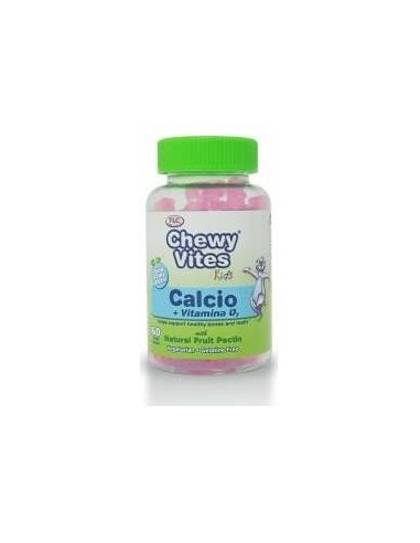 Chewy Vites Kids Calcio+Vit. D 60Ud.