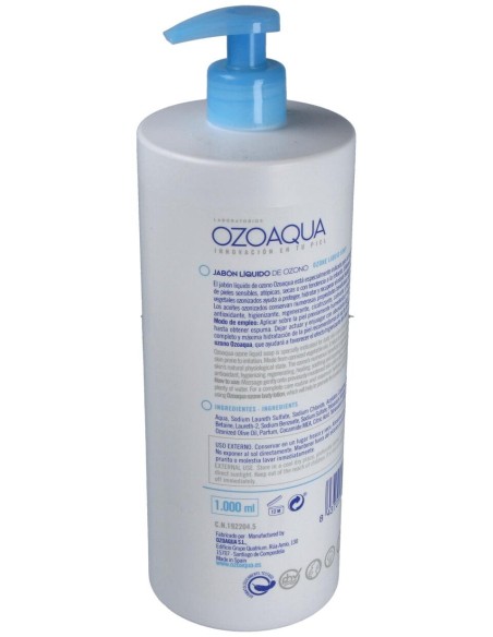 Ozoaqua Jabon Liquido Syndet De Ozono 1000Ml.