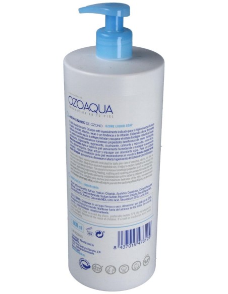 Ozoaqua Jabon Liquido Syndet De Ozono 1000Ml.