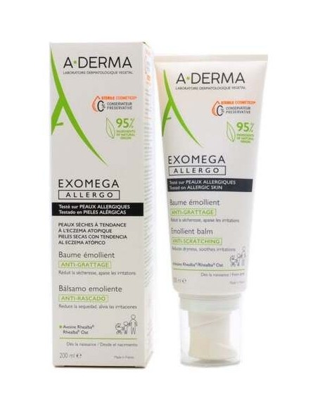 A-Derma Exomega Allergo Balsamo Anti-Rascado 200Ml