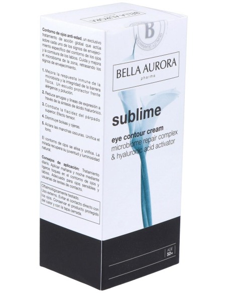 Sublime Contorno Ojos Antiedad Crema 15Ml.