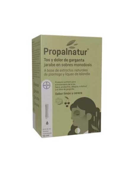 Propalnatur Tos Y Garganta Sobres Monodosi 16X10Ml