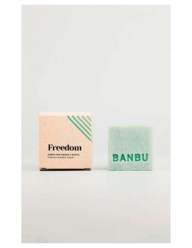 Freedom Jabon Corporal Solido Menta 100G Eco Vegan