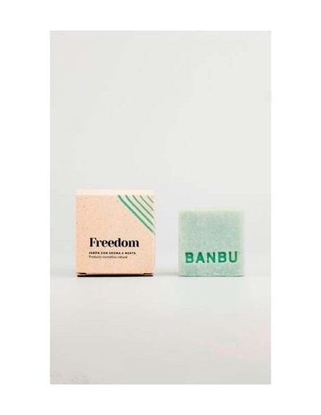 Freedom Jabon Corporal Solido Menta 100G Eco Vegan