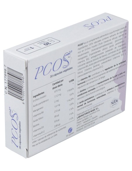 Niam Pcos, 30 Cápsulas