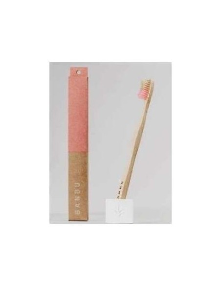 Banbu Cepillo Dental Adulto Medio Rosa 1Ud
