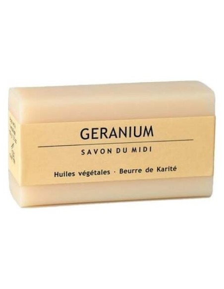 Jabon En Pastilla De Geranio 100Gr. Bio