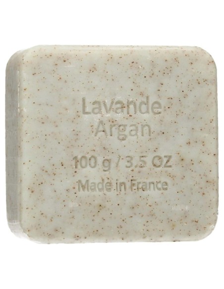 Savon Du Midi Jabon Exfoliante Argan-Lavanda Bio 100G