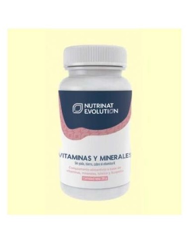 Nutrinat Vitaminas Y Minerales 30Caps