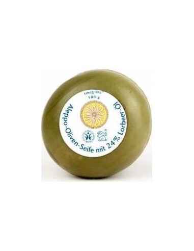 Finigrana Bio Alepo 24%+Laurel Jabon Alepo 24%+Laurel 100G